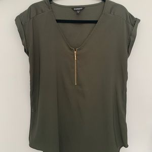 Express Green Blouse